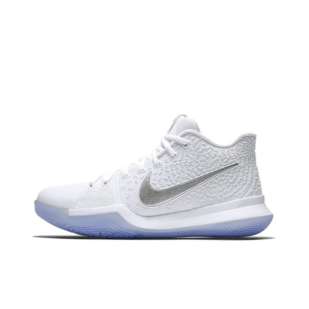 จัดส่งด่วน รองเท้าบาสเก็ตบอล Irving รุ่นที่ 3 kyrie3 Kyrie Pure Air Cushion Men สีดําสีขาวรองเท้าผ้า
