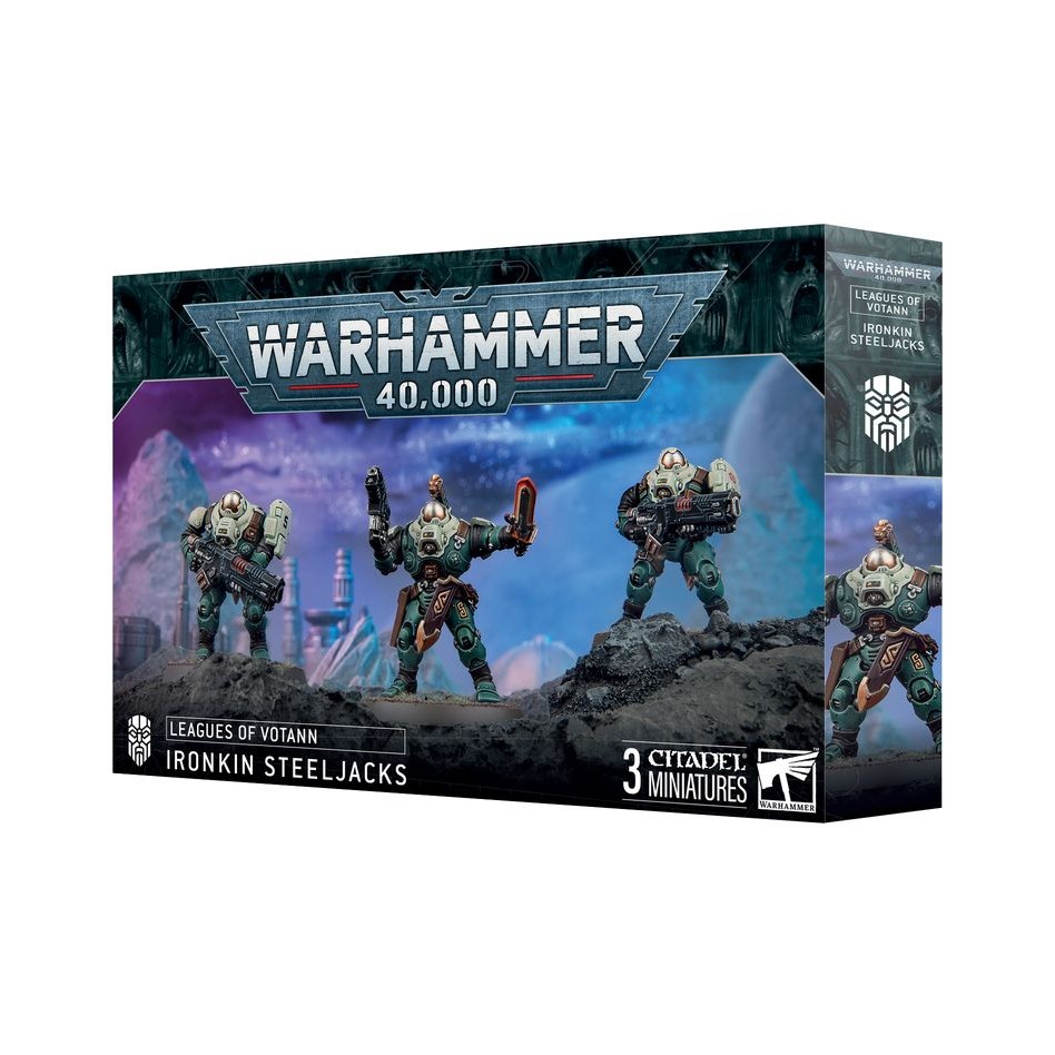 (GW พร้อมส่ง) WARHAMMER 40K: LEAGUES OF VOTANN: IRONKIN STEELJACKS โมเดลวอร์แฮมเมอร์