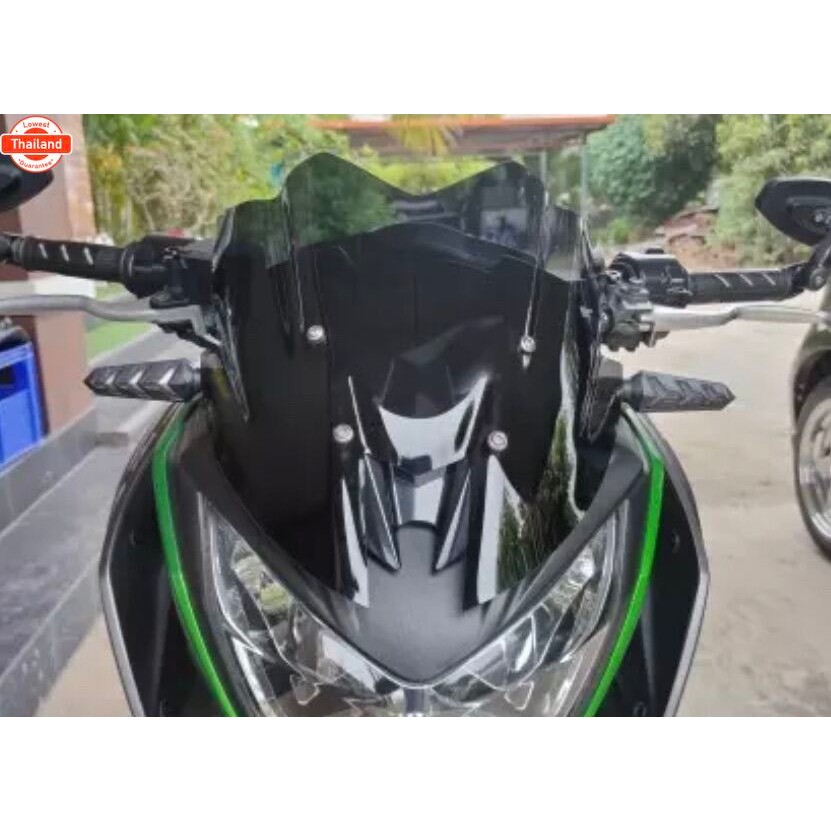 ชิวสโม๊คใส่ kawasaki Z300 ทรงZ800 year 2015-2018