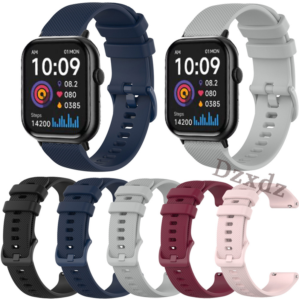 สาย Hcare GO5 สมาร์ทนาฬิกาซิลิโคนอ่อนนุ่มสําหรับ Hcare GO 5 SmartWatch Band สายรัดข้อมือเปลี่ยนสร้อย