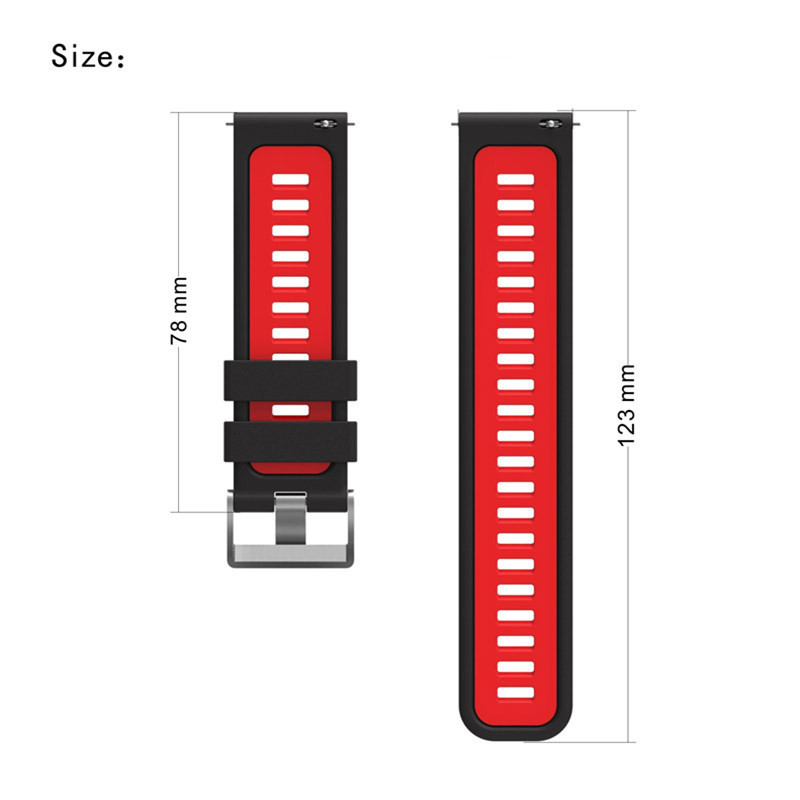 สําหรับ KOSPET TANK T2/T3/T3 ULTRA สายนาฬิกา 2 สีสายรัดซิลิโคนเปลี่ยนสายรัดข้อมือ