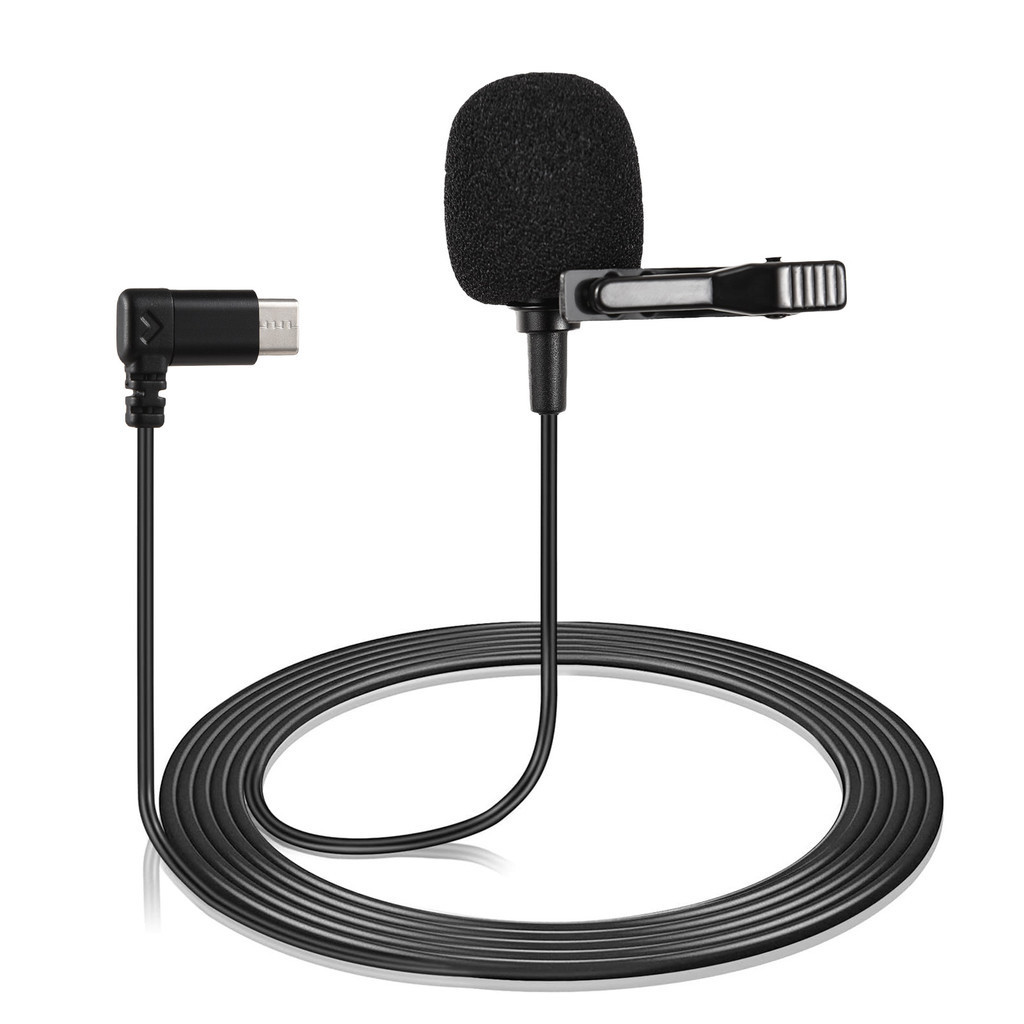 SJCAM Clip-on Lapel Mic Pickup ลดเสียงรบกวน Sjcam Sj20/ C200pro Sjcam กล้อง Clip-on Sj20/ C200pro กล