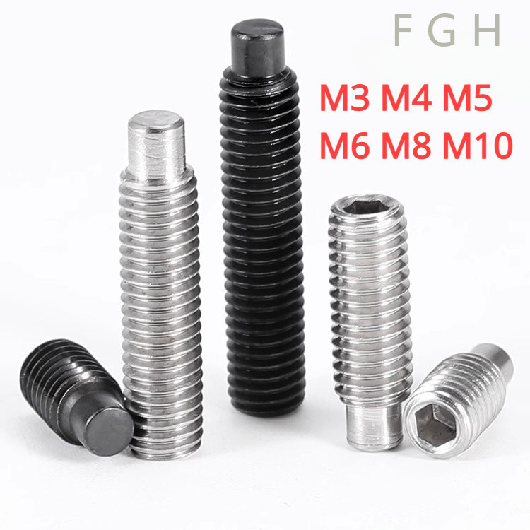 [FGHZF-1] 304 สแตนเลสนูนกระชับซ็อกเก็ตหกเหลี่ยมสกรูหัวสกรูเครื่องเมตรสกรูด้านบน Kimi M3M4M5M6M8M10