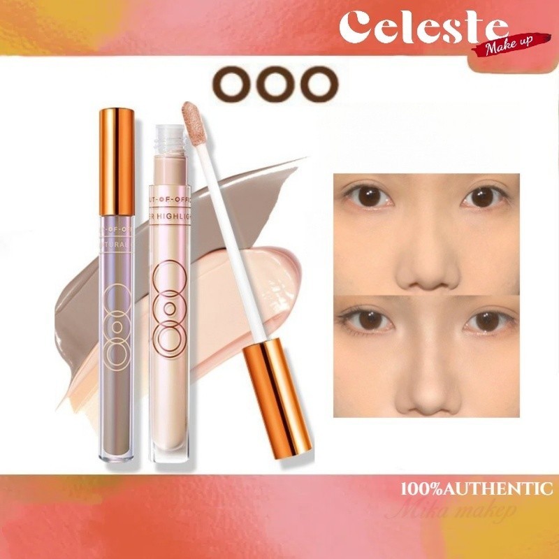 OUTOFOFFICE Highlighter Ooo Liquid Contouring ปากกาคอนซีลเลอร์ Tear Groove Brightening Cream Matte L