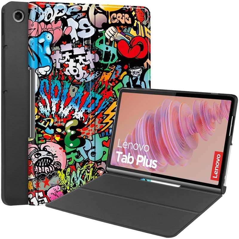 เคสแบบพับสําหรับ Lenovo Tab Plus TB351FU Xiaoxin Pad Studio 11.5 นิ้วฝาครอบป้องกันหนัง PU TabPlus cover LenovoTabPlus PadStudio XiaoxinPadStudio ปลอกป้องกันการแตก
