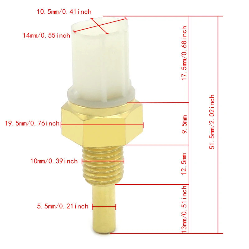 พัดลมหม้อน้ําเทอร์โมสวิทช์สําหรับYamaha BX50 BX50N BX50Sเกียร์CE50 CE50ZR XC50 XF50 YW50F YW125 YB12