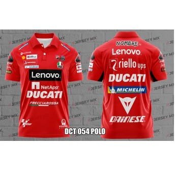 เสื้อยืด Ducati Motorsport Lenovo MotoGP Racing Team Super Premium