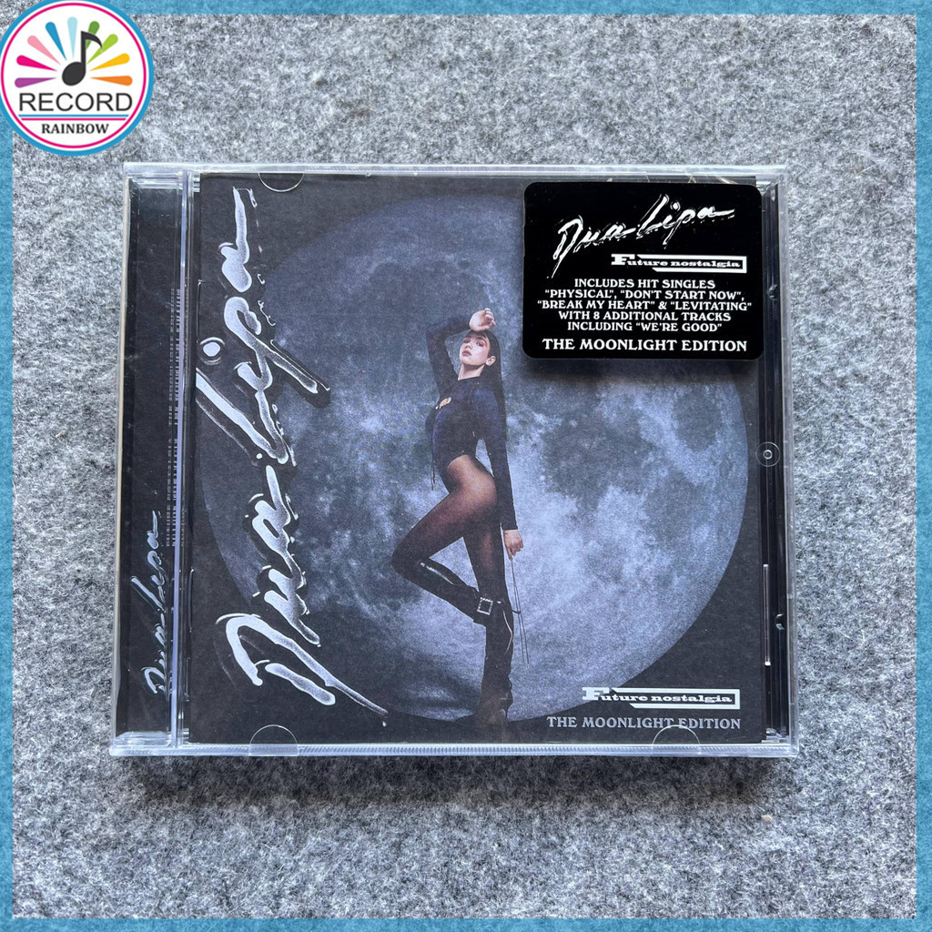 แผ่นเสียง Dua Lipa Future Nostalgia Moonlight Edition ใหม่ ซีล Vinyl LP