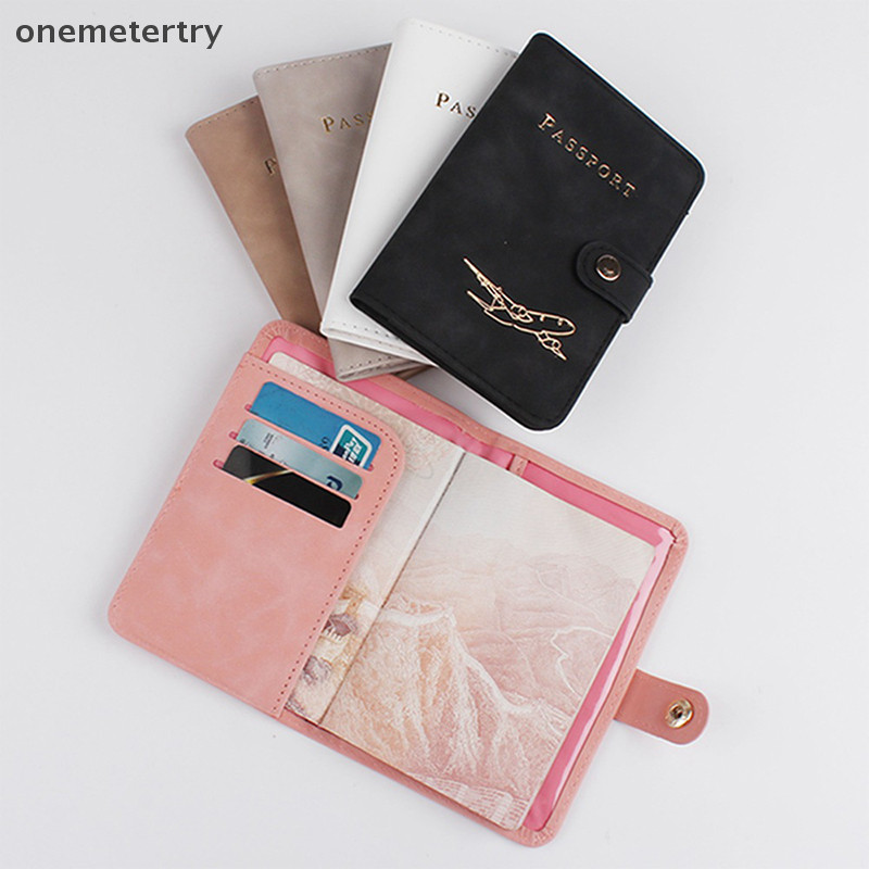 Onem กันน้ําผู้ถือหนังสือเดินทางครอบคลุมกรณีเดินทาง PU หนังบัตรเครดิตกระเป๋าสตางค์น่ารักหนังสือเดินทางหนังสือสําหรับผู้หญิง/ผู้ชายหนังสือเดินทาง n