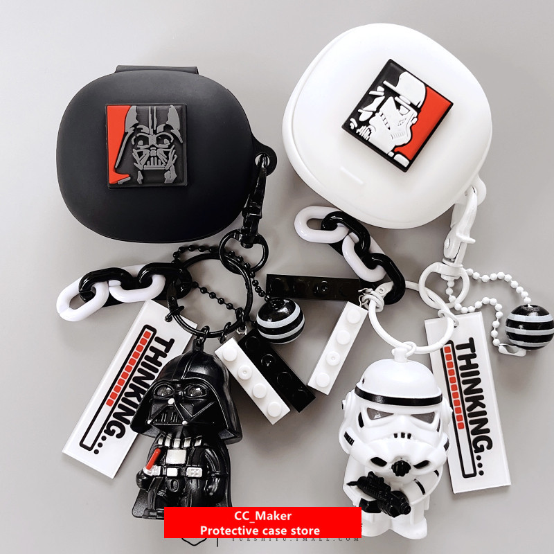 For Anker Soundcore R50i NC Case Cartoon Keychain Pendant Anker Soundcore P30i Silicone Soft Case So