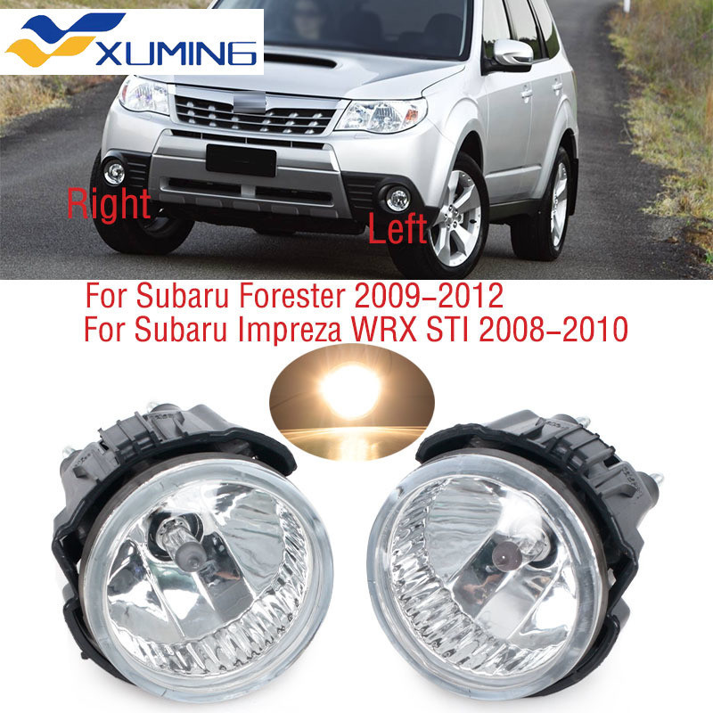 Xm รถกันชนหน้าหมอกโคมไฟสําหรับ Subaru Forester SH 2009 2010 2011 2012 / Impreza WRX STI 2008 2009 20