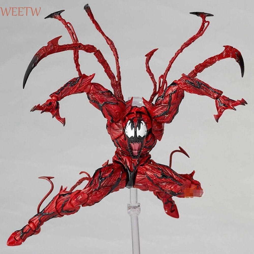 Weekw Marvel Collectible for Gift SpiderMan Joints Movable PVC NO.008 Carnage