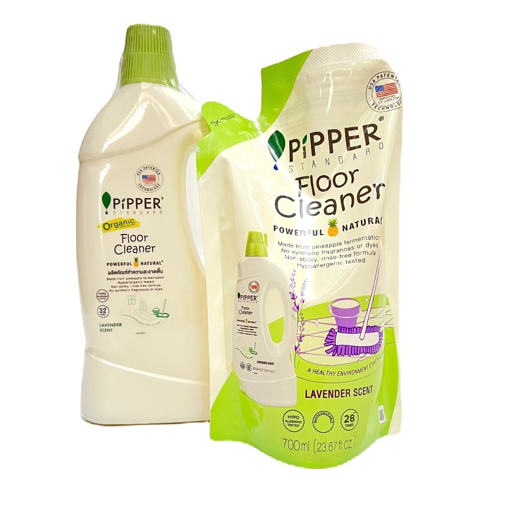 น้ำยากำจัดคราบ PIPPER STANDARD น้ำยาถูพื้น น้ำยาทำความสะอาดพื้น  ขจัดคราบสกปรก ขนาด 800 ml
