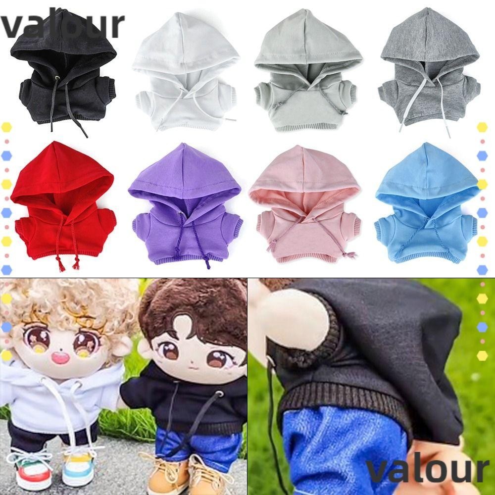 Valour เสื้อกันหนาว มีฮู้ด แฮนด์เมด อุปกรณ์เสริม สําหรับตุ๊กตา 10 ซม.
