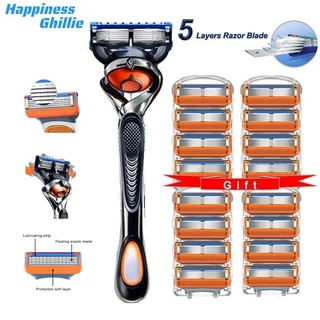 เครื่องโกนหนวดผู้ชาย/เหมาะสําหรับ เฟซี่ 5 ใบมีดโกน/ ฟิวชั่น โปรกลี มีดโกนแบบแมนนวล/ใบมีด 5 ชั้น