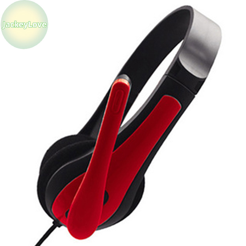 Jackeylovezz Ear ชุดหูฟังเล่นเกมแบบมีสายพร้อมไมโครโฟนไมโครโฟนหูฟังสําหรับโทรศัพท์มือถือ TH