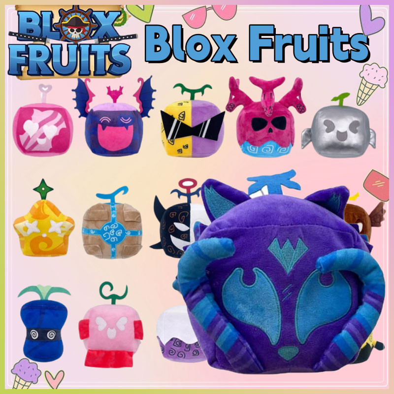 【COD】ตุ๊กตา Roblox Blox Fruit ตุ๊กตาผลไม้ปีศาจ ของเล่นตุ๊กตา รูปผลไม้บลอกซ์ เหมาะกับของขวัญคริสต์มาส ของเล่นสําหรับเด็ก