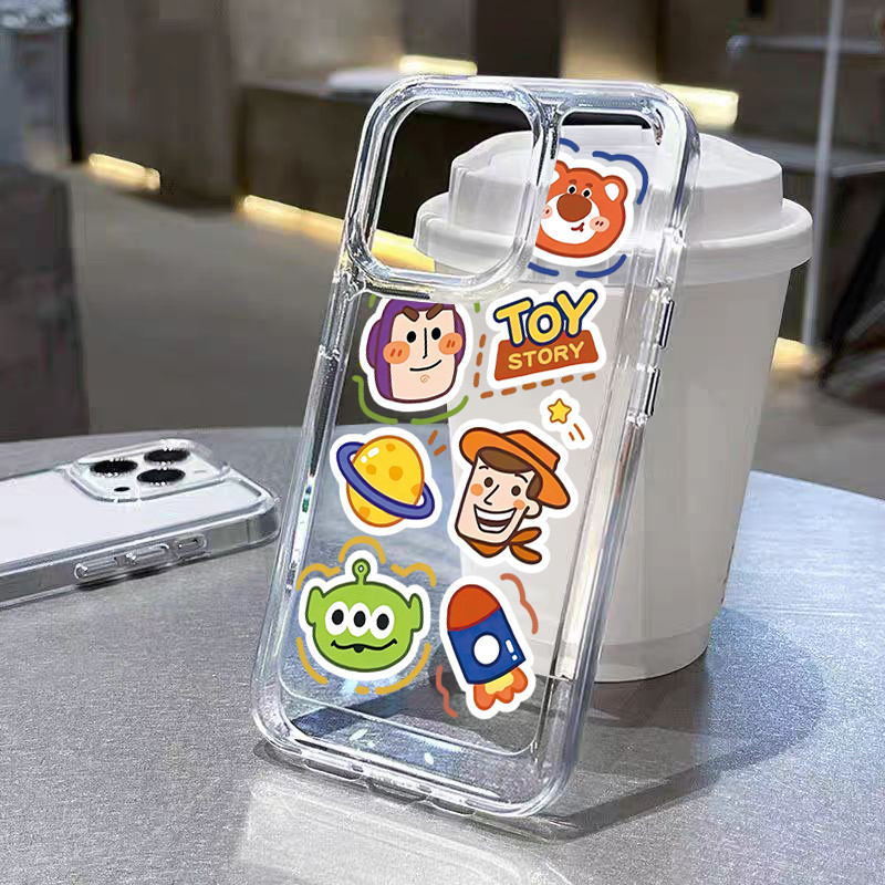 เคสโทรศัพท์ iPhone 11 12 13 14 15 Pro Max XR XS X 7 8P เคสไอโฟน นิ่มกันกระแทก TPU ทอยสตอรี่