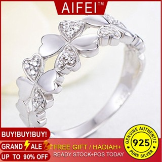 AIFEIเงิน925ต้นฉบับญี่ปุ่นและเกาหลีใต้อารมณ์โชคดีแหวนหญ้า R …