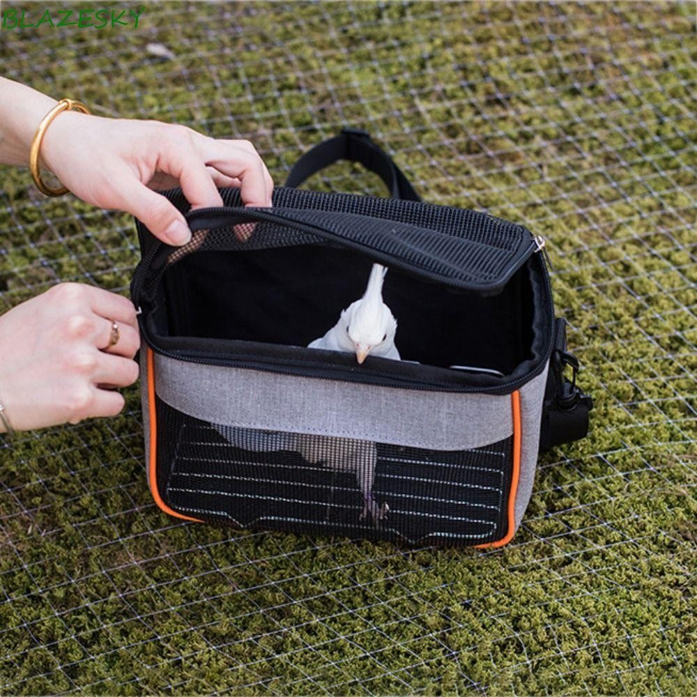 Blazesky Parrot Carrier แบบพกพาอุปกรณ์เสริมสําหรับสัตว์เลี้ยง Lizard Rat กระรอก Oxford ทนทาน Guinea Pig กระเป๋าเดินทาง