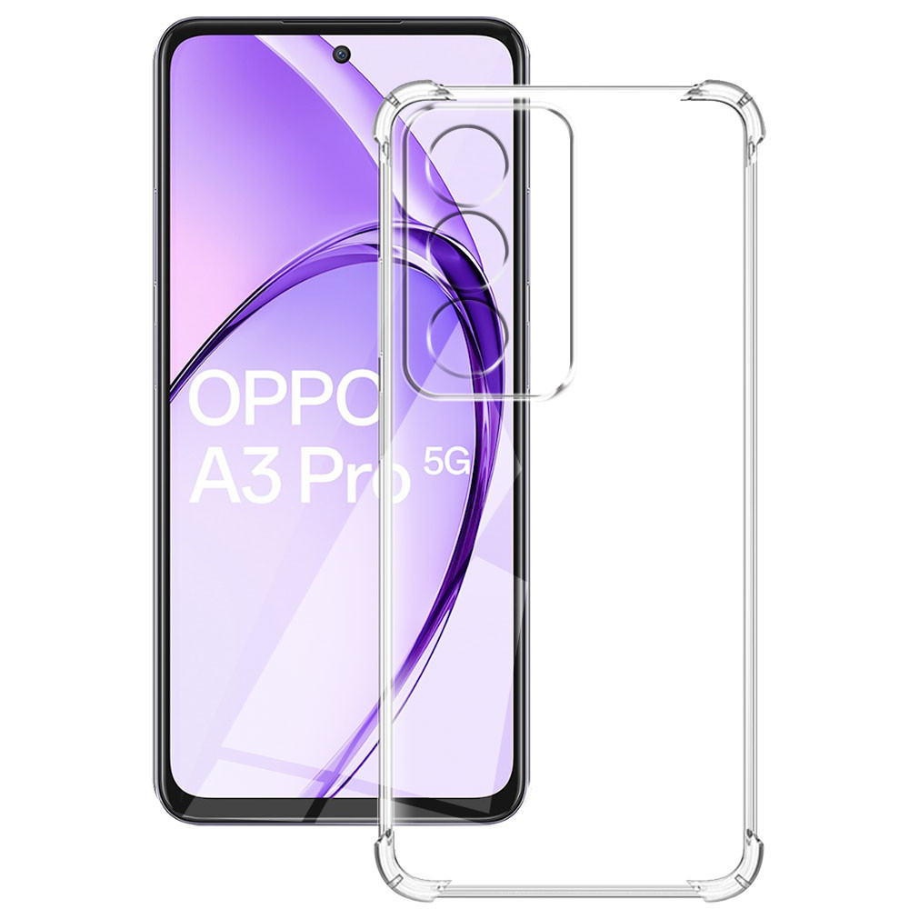 เคสใสนิ่ม  Oppo A3 pro 5G ใส กันกระแทก คลุมกันกล้อง