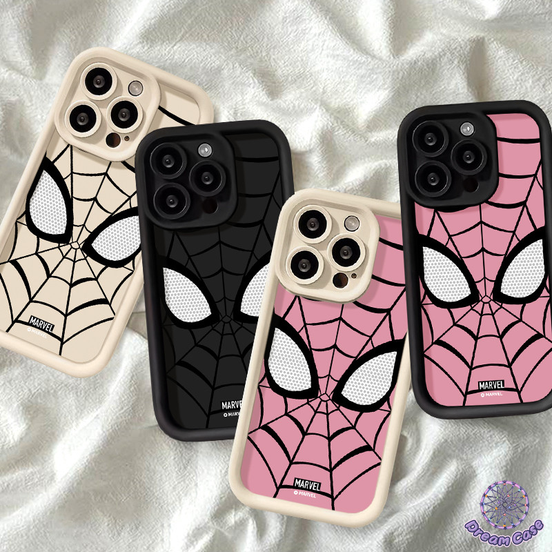 การ์ตูนสไปเดอร์แมนเย็นเคส Tpu สำหรับ Oppo A38 A18 A78 A3s A53 A35 A57 A12 A33 A17K A7 A58 A77 A17 A15 A16 A54