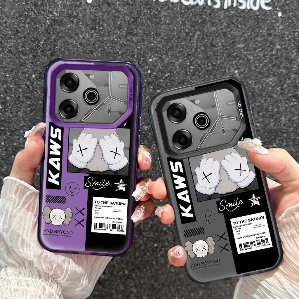 [สต๊อกพร้อม]เคสโทรศัพท์สําหรับ Tecno Pova 6 Pro Li9 กรณี Tecno Pova 6 Li7 5 4 3 เคสโทรศัพท์ Matte Anti Drop Soft ฝาครอบป้องกันรูปแบบ No.1