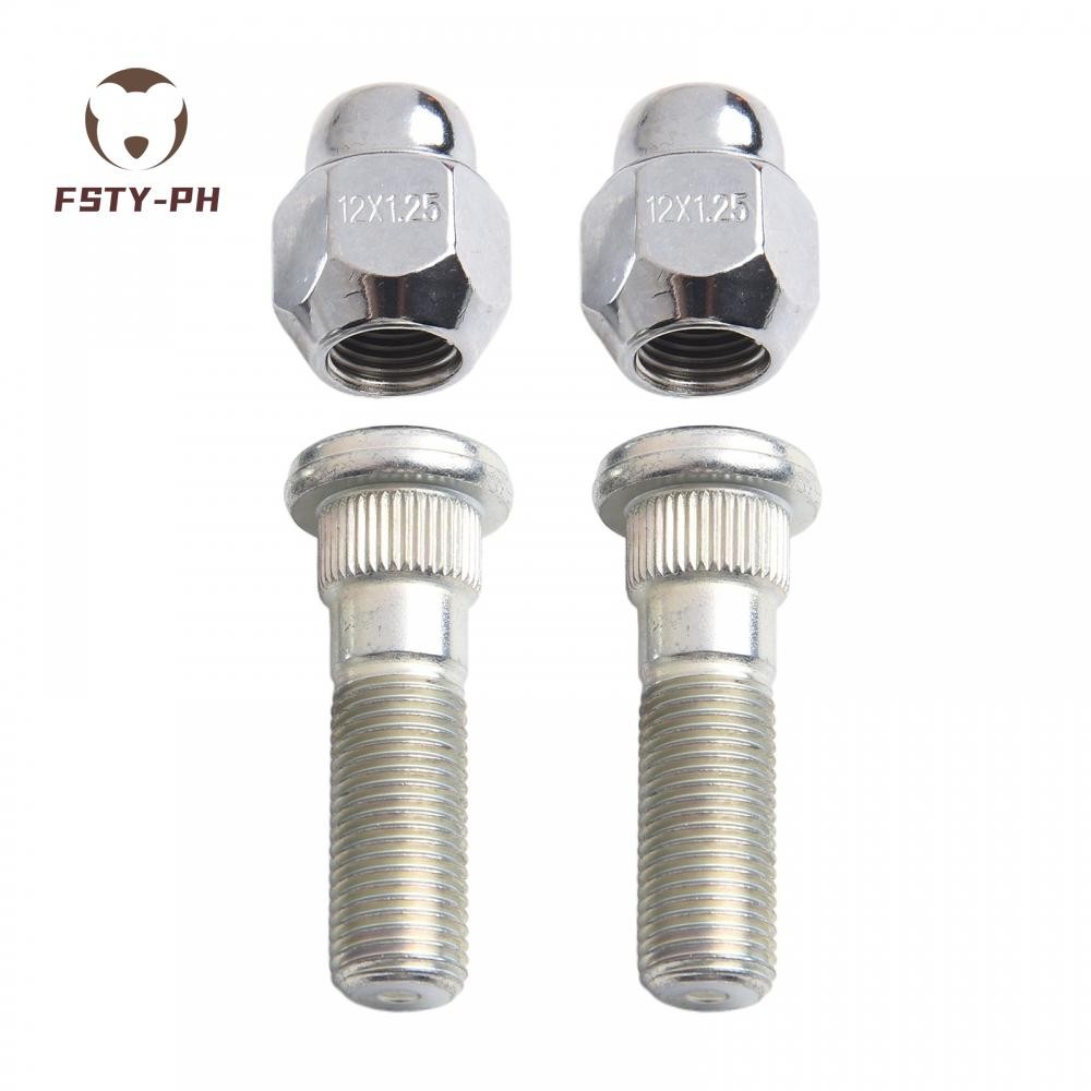 Enhanced Performance Wheel Hub Bolt Stud & Nut SET เข้ากันได้กับ BRZ 2013 2019