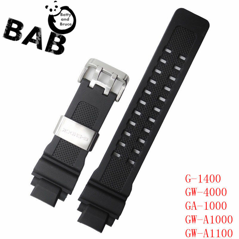 สายนาฬิกา Casio Casio gw1100 สาย GA1000/GW4000/G1400 สายเรซิน