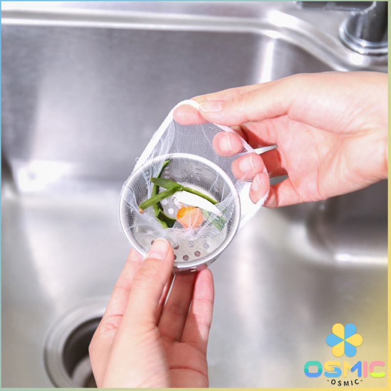 MIC ถุงกรองขยะ กรองเศษอาหาร ที่กรองเศษอาหาร สำหรับอ่างล้างจาน sink filter bag - รูปที่ 2