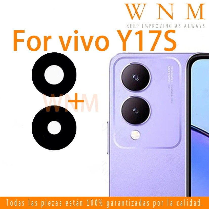 สําหรับ vivo Y17S V2310 ฝาครอบเลนส์กล้องด้านหลังพร้อมการเปลี่ยนกาว