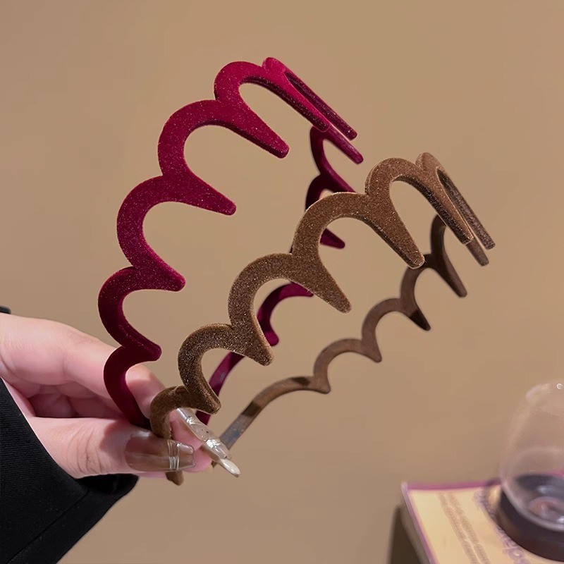 ที่คาดผมพลาสติกแฟชั่นแบบนุ่มสไตล์ฝรั่งเศสที่คาดผมที่คาดผม - รูปที่ 3