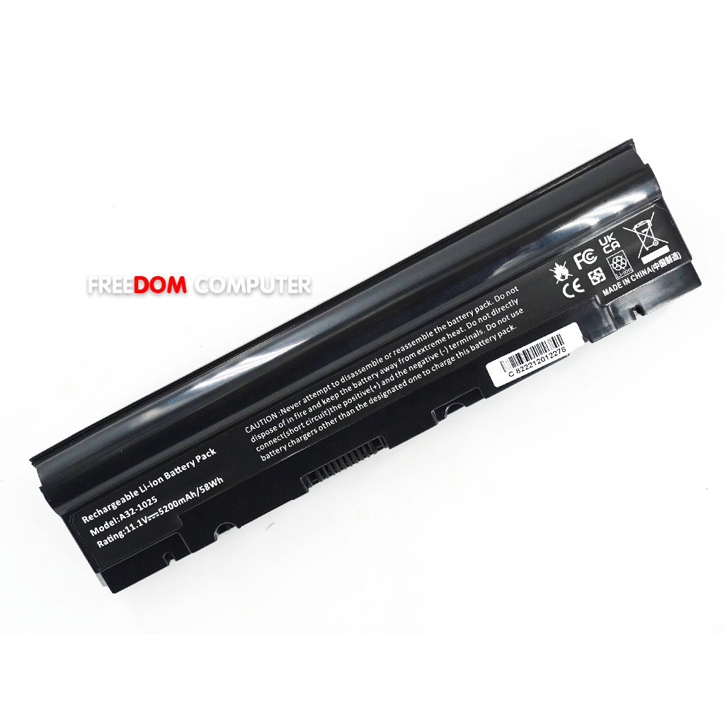 แบตเตอรี่โน๊ตบุ๊ค (OEM)(A32-1025)1025C 1025CE 1225 1225B 1225C Eee PC R052 R052C R052CE RO52 RO52C B