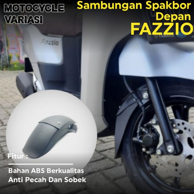 การเชื่อมต่อบังโคลนหน้าสําหรับ Fazzio Mudflap Fazzio Motorcycle Fazzio Mudguard