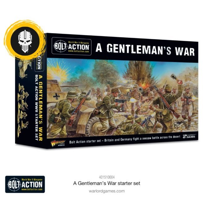 [พร้อมส่ง] WARLORD GAME: A Gentleman's War - Bolt Action starter set โมเดลทารเกมจำลองการรบ