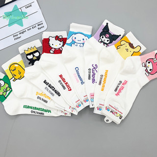 [BigHouseSea] ถุงเท้าหลอดกลางการ์ตูนสัตว์ถุงเท้าถุงเท้า Rose…