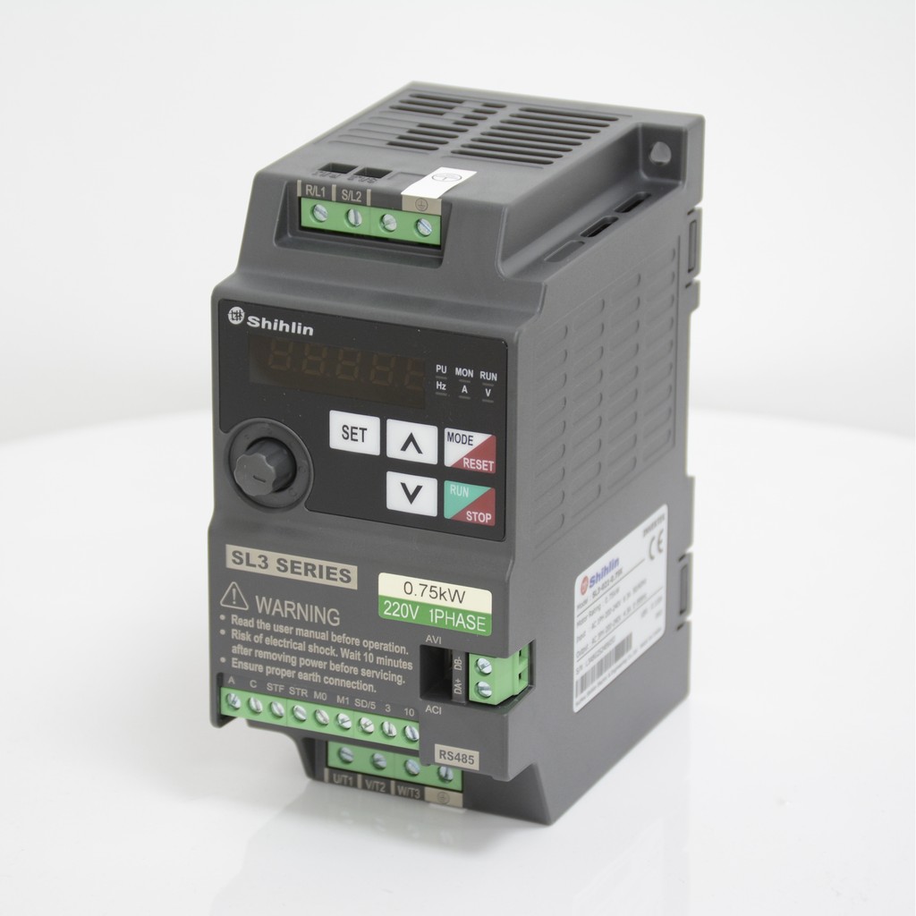 Shihlin ตัวแปลงความถี่ SL3 Series 220V SL3-021-0.4K SL3-021-0.75K SL3-021-1.5K SL3-021-2.2K