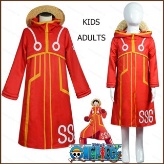 SY1 One Piece Monkey D Luffy คอสเพลย์ผ้าปาร์ตี้ฮาโลวีนเครื่อ…