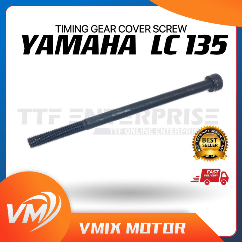 YAMAHA LC135 TIMING GEAR COVER SCREW 91317-06100 TIMING COVER BOLT LC 135 LC-135