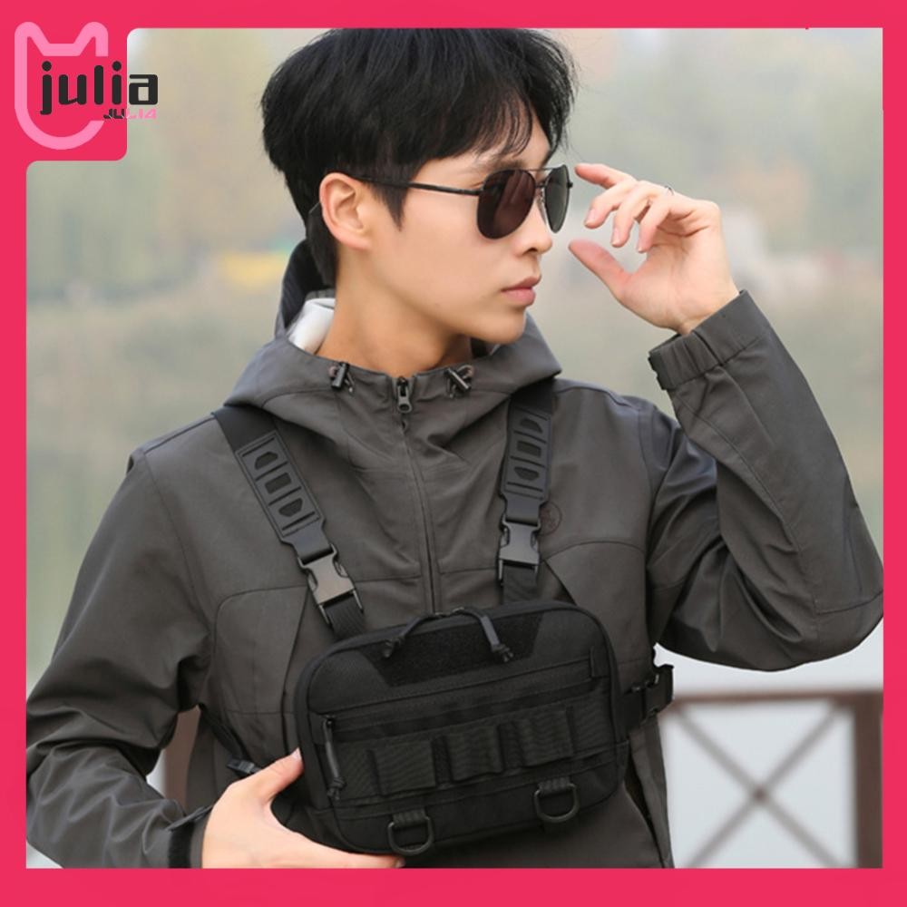 [จูเลีย1.ไทย] ปีนเขาตั้งแคมป์กระเป๋าเป้สะพายหลังเสื้อกั๊กเดินทางความจุขนาดใหญ่สําหรับกีฬากลางแจ้ง