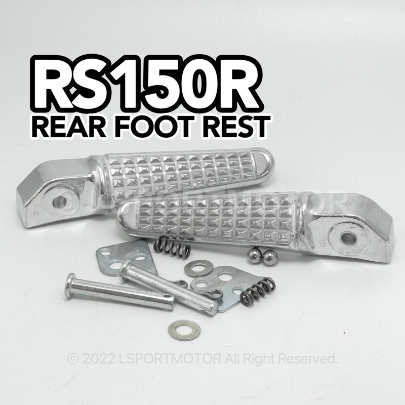 HONDA RS150R REAR FOOT REST (R/L) FOOTREST PEMIJAK KAKI BELAKANG RS 150 R RS150 R RS 150R