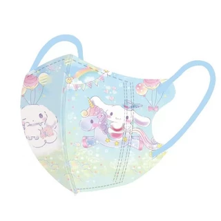 บรรจุภัณฑ์อิสระ 3D หน้ากากเด็ก 50 ชิ้น Sanrio Melody Cinnamoroll KT หน้ากากเด็ก 3-12age นักเรียนการ์ตูนหน้ากากของเล่น Store