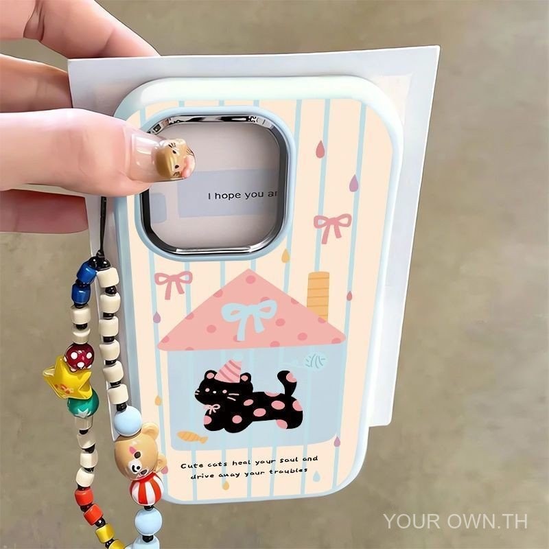 เคสโทรศัพท์มือถือ Apple 12/11/13Pro เคสป้องกัน iPhone14/15 ลายจุดกันกระแทก ฝาหลังแบบด้าน นุ่ม พร้อมกรอบโลหะป้องกันการชนเต็มขอบ ใช้ได้ทั้งชายและหญิง