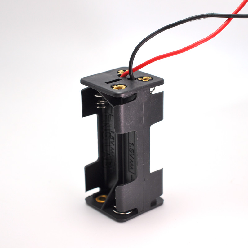 ENGLAB★ ที่ใส่แบตเตอรี่ AAA พร้อมช่องเสียบ 4 ช่อง,กล่องแบตเตอรี่ AAA พลาสติก,กล่องแบตเตอรี่พลาสติก