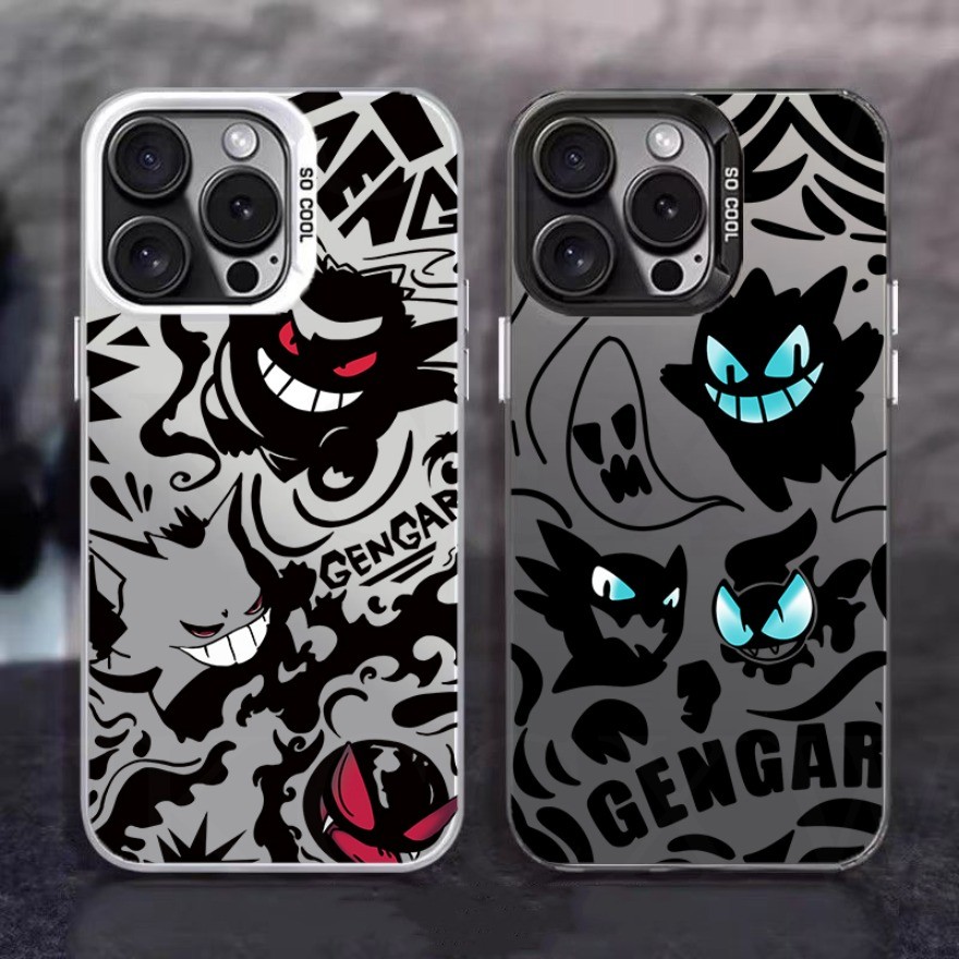 แฟชั่น Pokemon Gengar IMD เคสโทรศัพท์สําหรับ Huawei Pura 70 Pro Ultra P60 P50 P40 P30 Pro P50e nOVA 7 8 9 Pro 7 8 9 SE nOVA Y70 Plus ปกหลัง