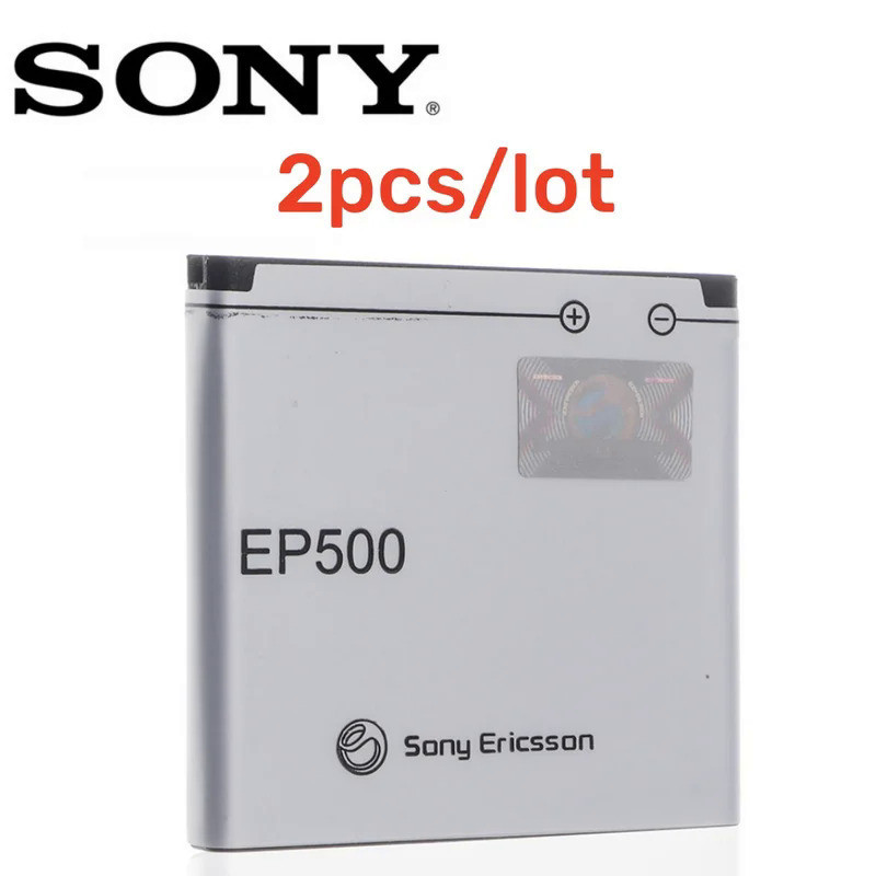 2pcs/lot Original EP500 1200mAh Battery For Sony Ericsson Xperia ST17I ST15I SK17I WT18I X8 U5I E15i