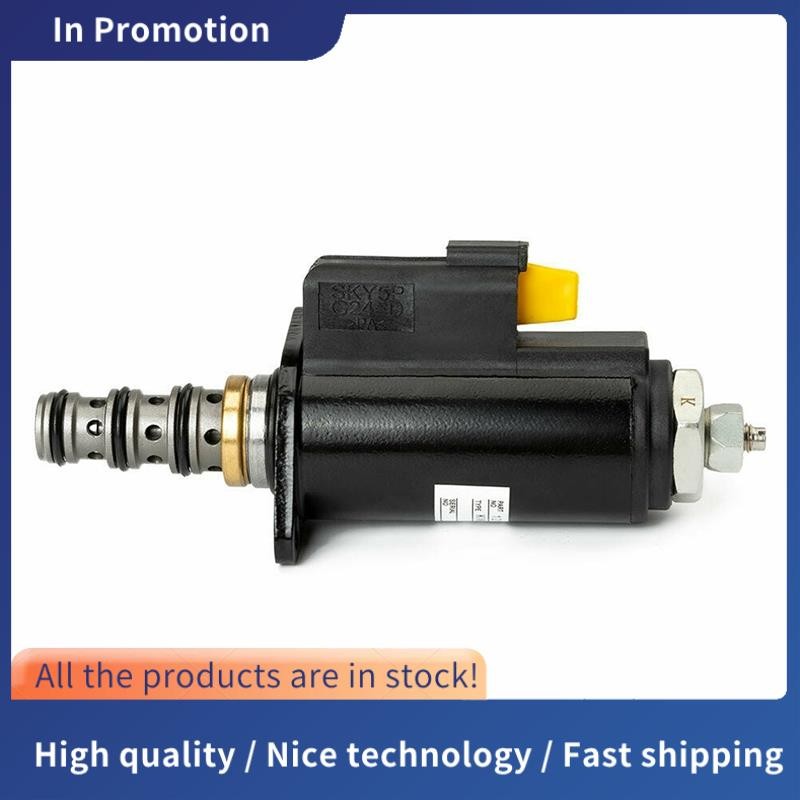 121-1491 Excavator วาล์วโซลินอยด์โรตารีสําหรับ Caterpillar E320B/C/D 315C 325C 1211491 Kwe5k-31 G24D