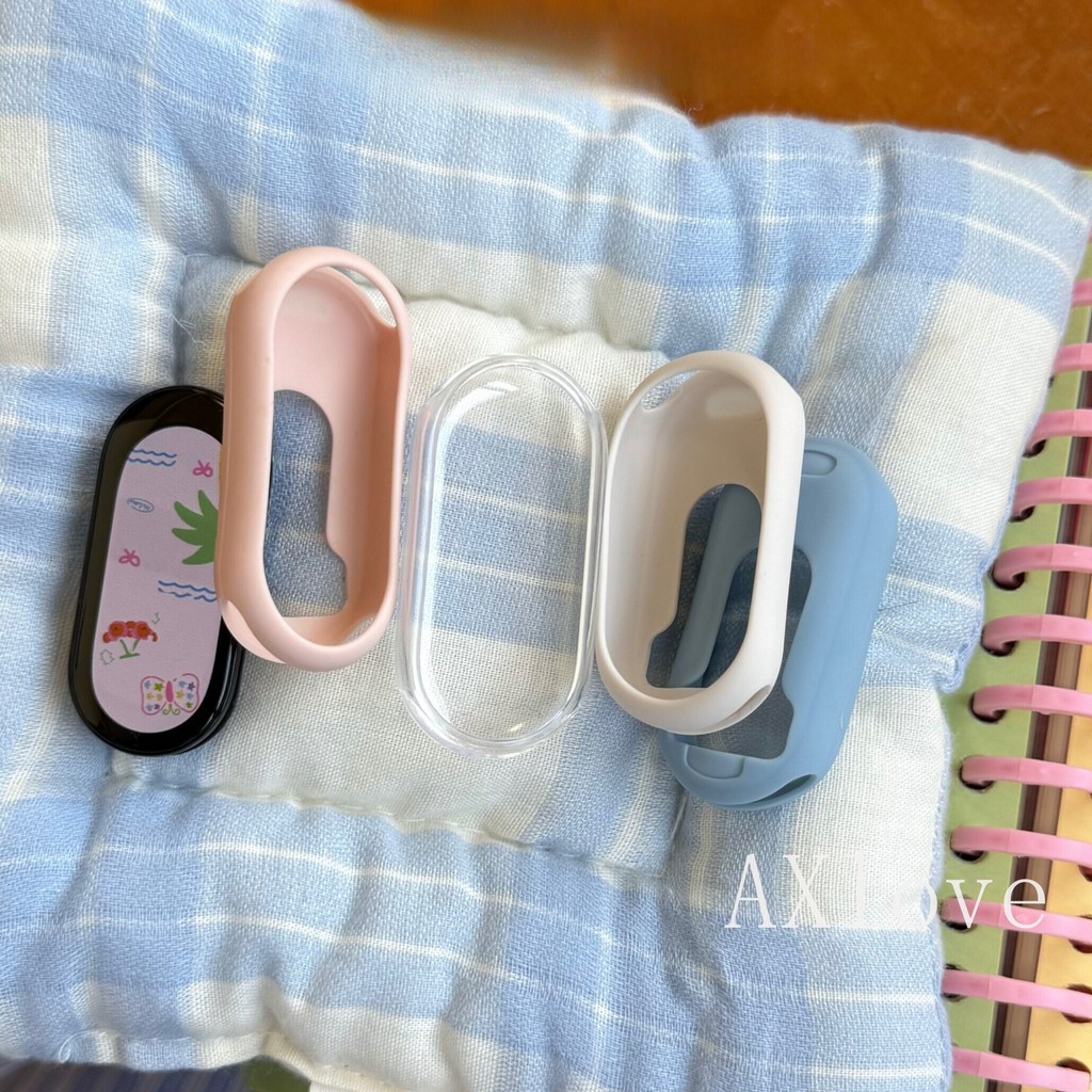 เคสซิลิโคนสําหรับ Xiaomi Mi Band 9 8 Protector เคสกันชนสําหรับ Xiaomi Band 8 NFC กันกระแทก Soft Case