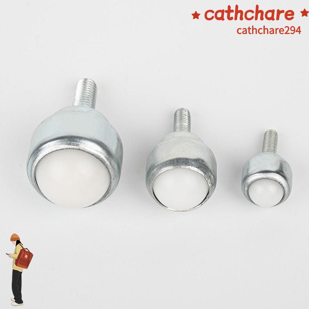 Cathchare294 6PCS Ball Transfer Bearing, Bolt-Fixing Type CY-12D, CY-19D, CY-25D ล้อแบริ่ง, ไนลอนแข็
