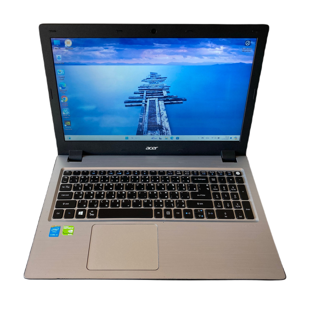 โน๊ตบุคมือสองสภาพสวย  ACER Aspire V3-574G พร้อมใช้งาน